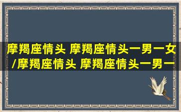 摩羯座情头 摩羯座情头一男一女/摩羯座情头 摩羯座情头一男一女-我的网站